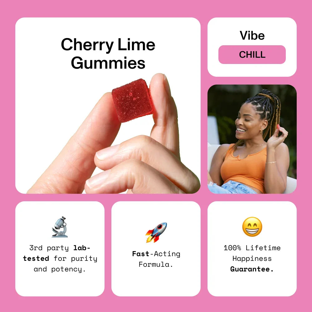 Cherry Lime Gummies